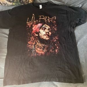 Lil peep artist tee shirt